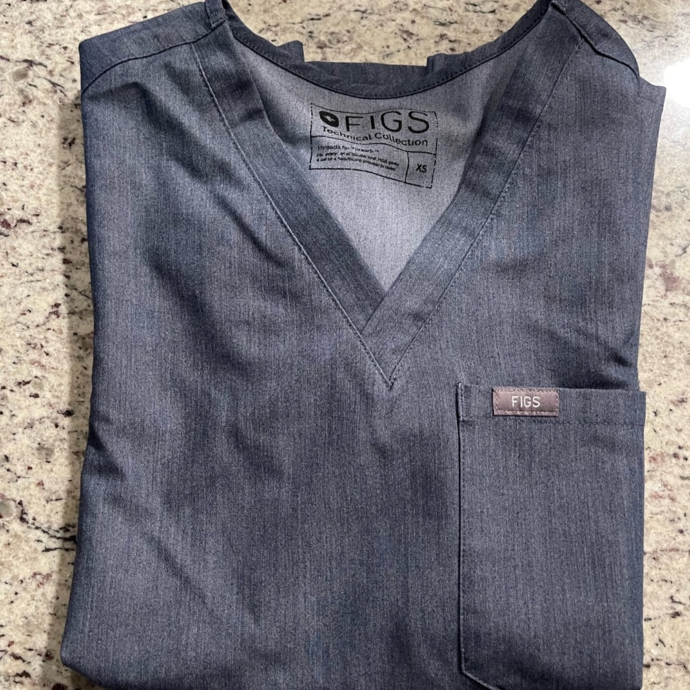 Heather denim FIGS